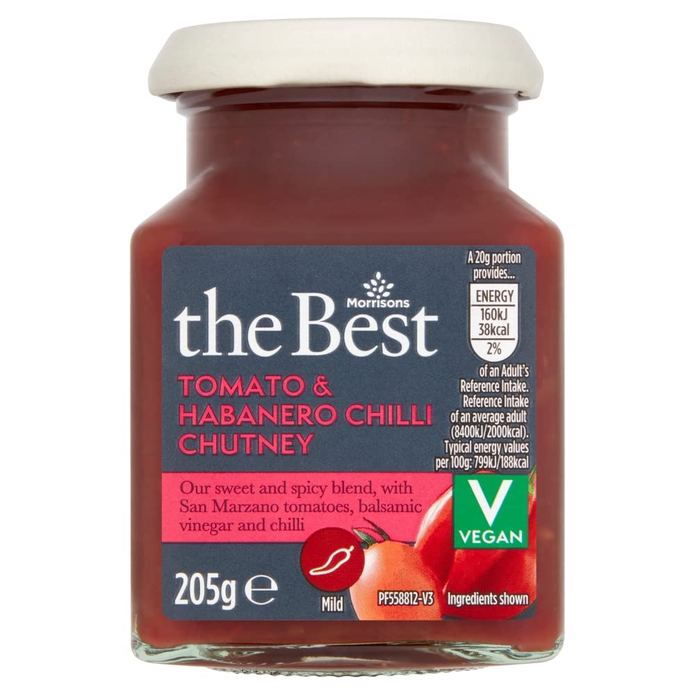 Morrisons Tomato & Habanero Chilli Chutney, 205g