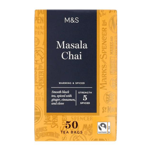 Marks & Spencer Masala Chai Teabags 50 Bags