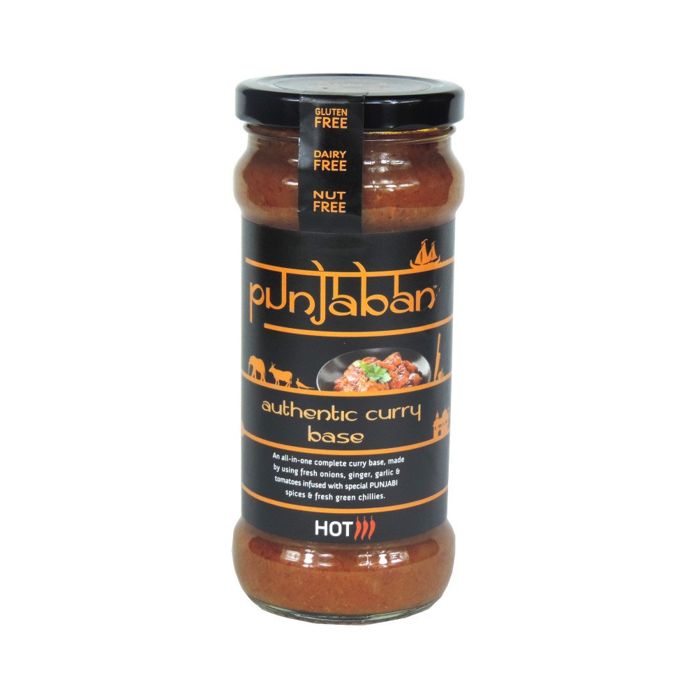 Punjaban Authentic Curry Base, Hot, 350 g