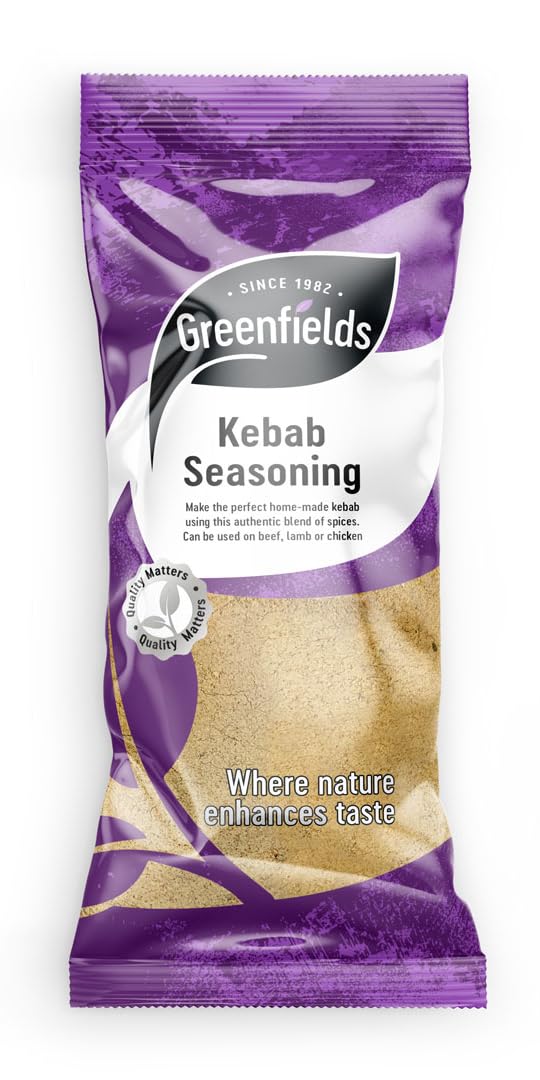 Greenfields Kebab Seasoning 75g, Middle Eastern Spice, Kebab Spice Blend