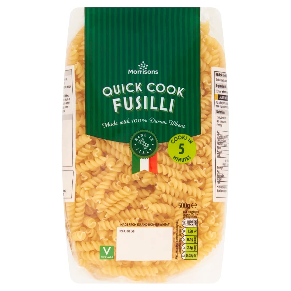 Morrisons Quick Cook Fusilli 500g