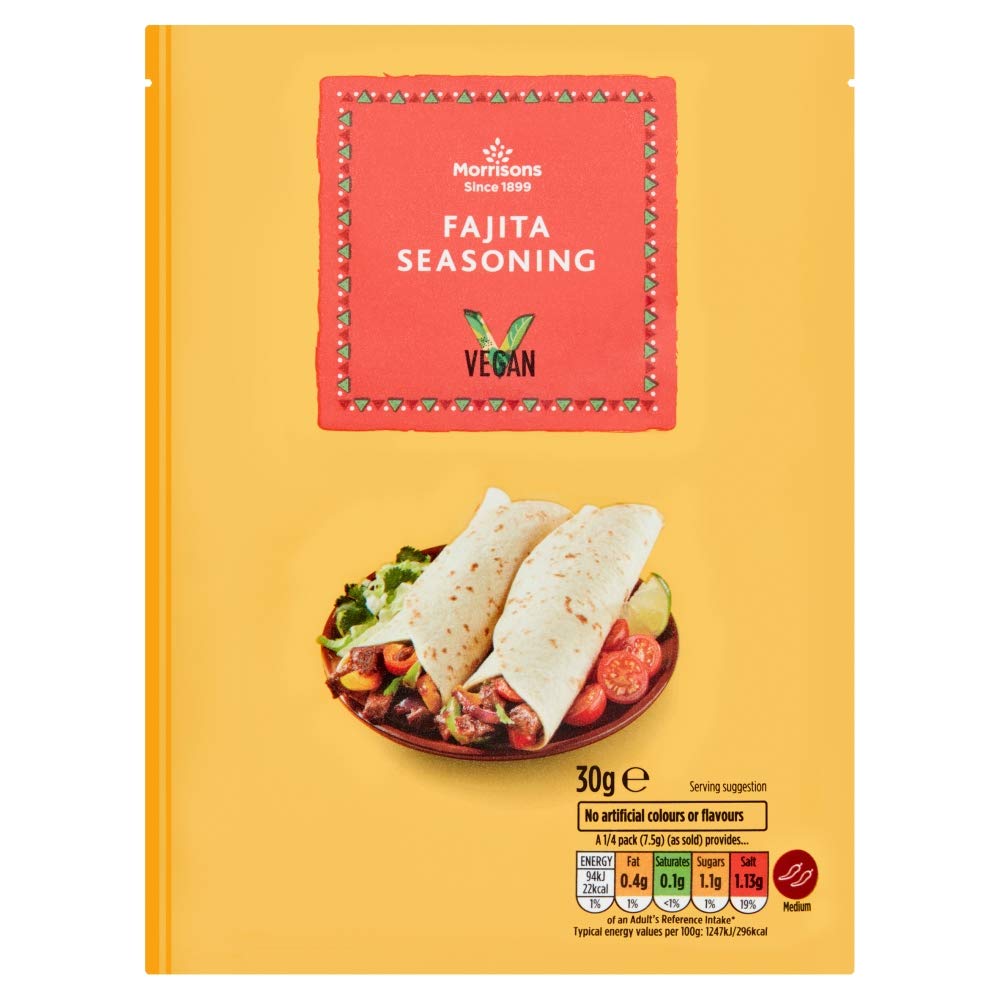 Morrisons Fajita Seasoning, 30g