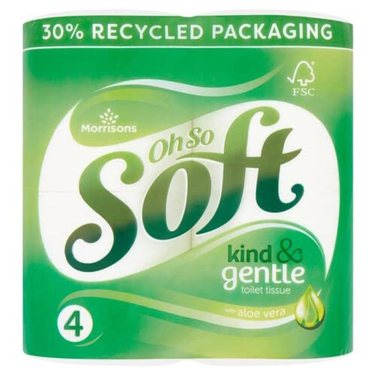 Morrisons Even Softer Aloe Vera Toilet Tissue