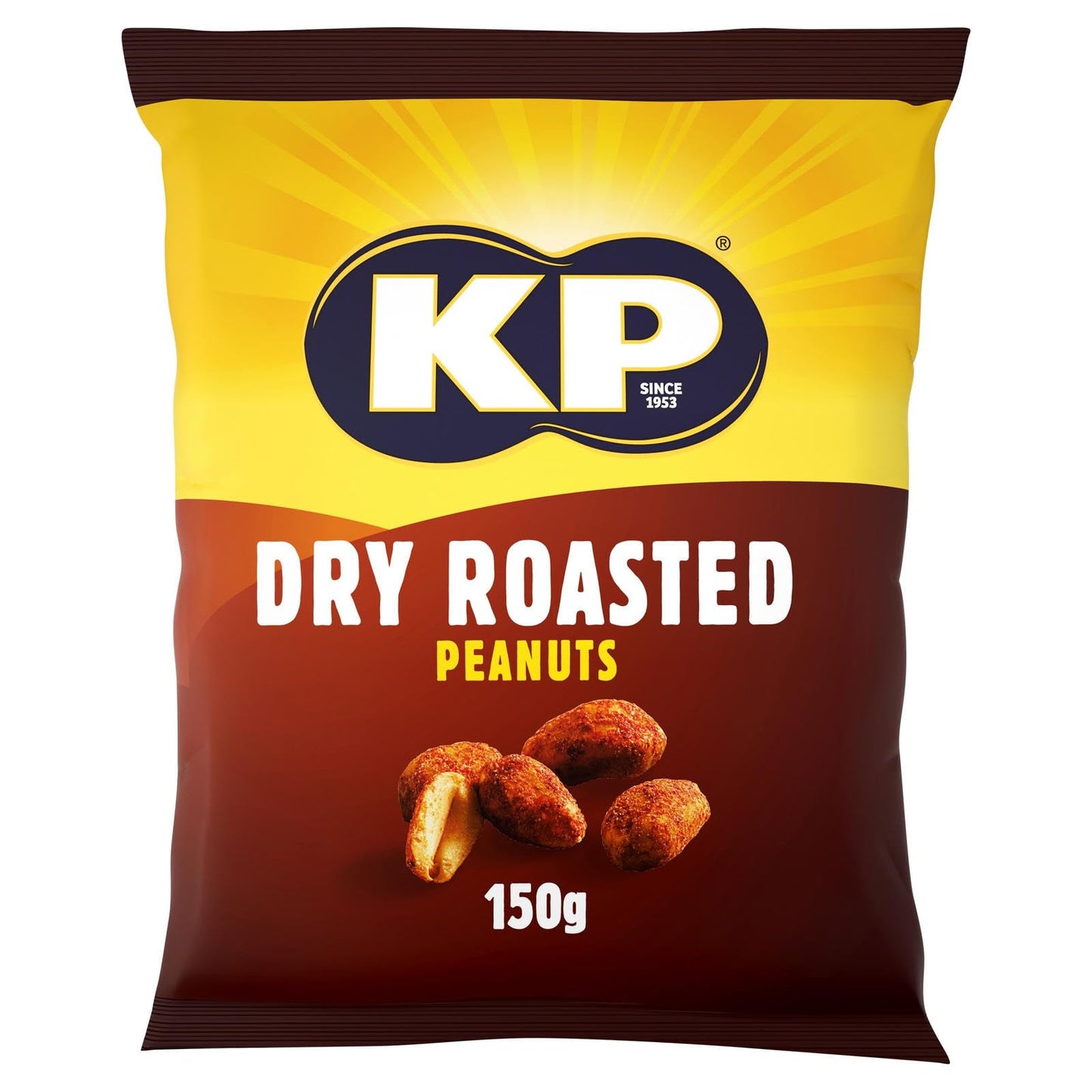 KP Dry Roasted Peanuts 150g (P)