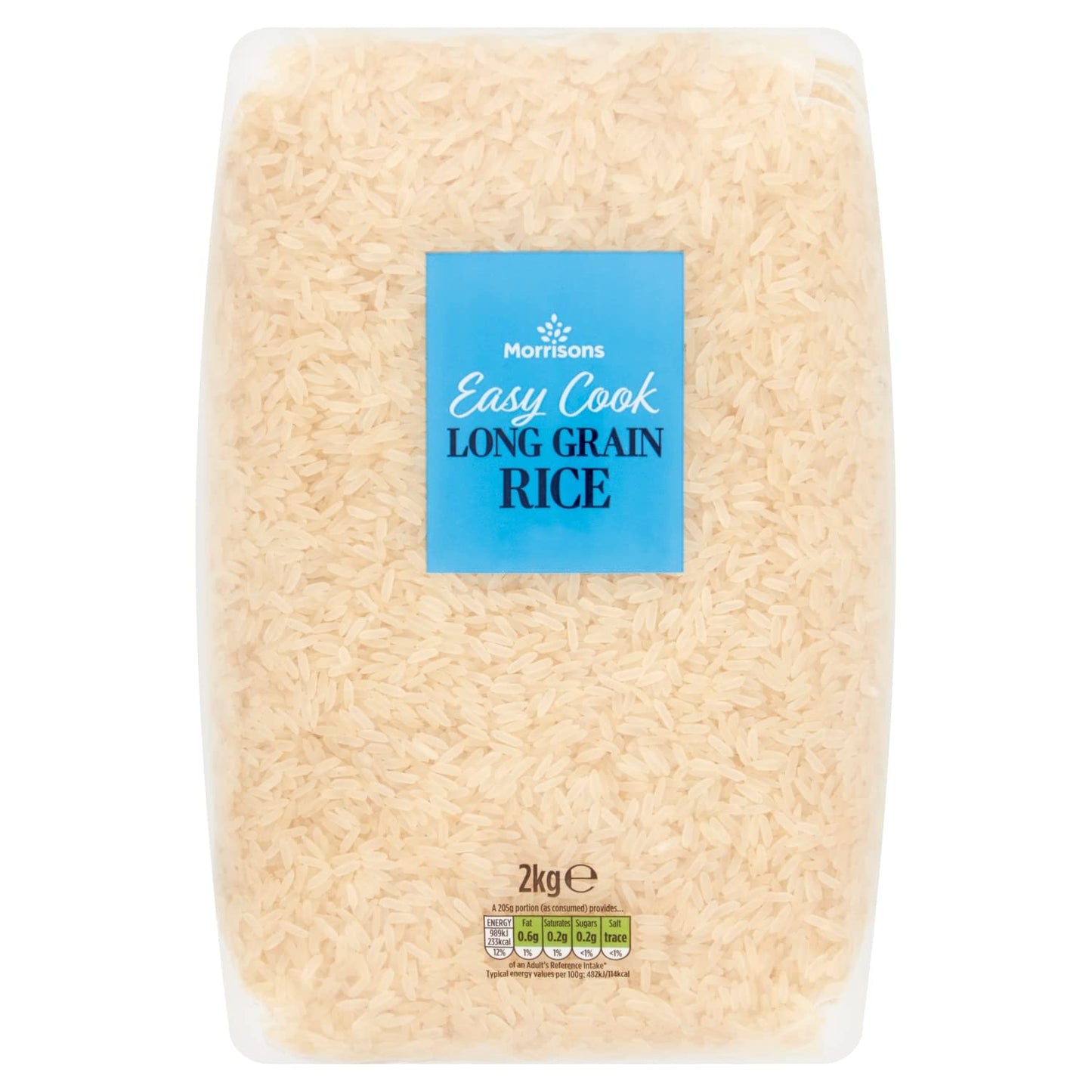 Morrisons Easy Cook Long Grain Rice, 2kg