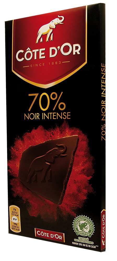 Cote D'Or 70% Noir Intense 3 x100g