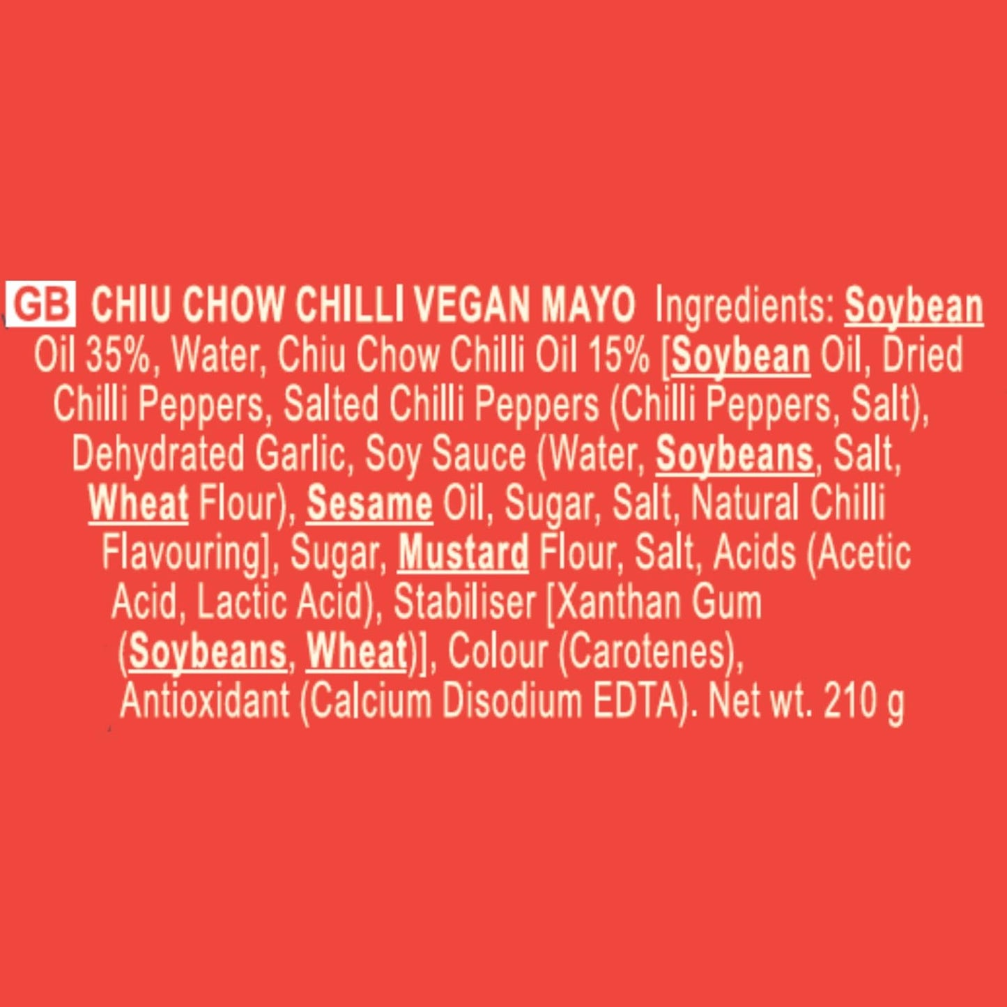 Lee Kum Kee Chiu Chow Chilli Mayo 210g