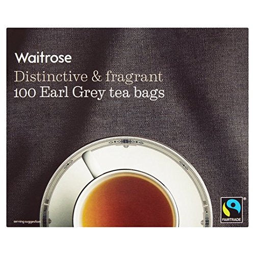 Waitrose Earl Grey Tea Bags 100 per pack