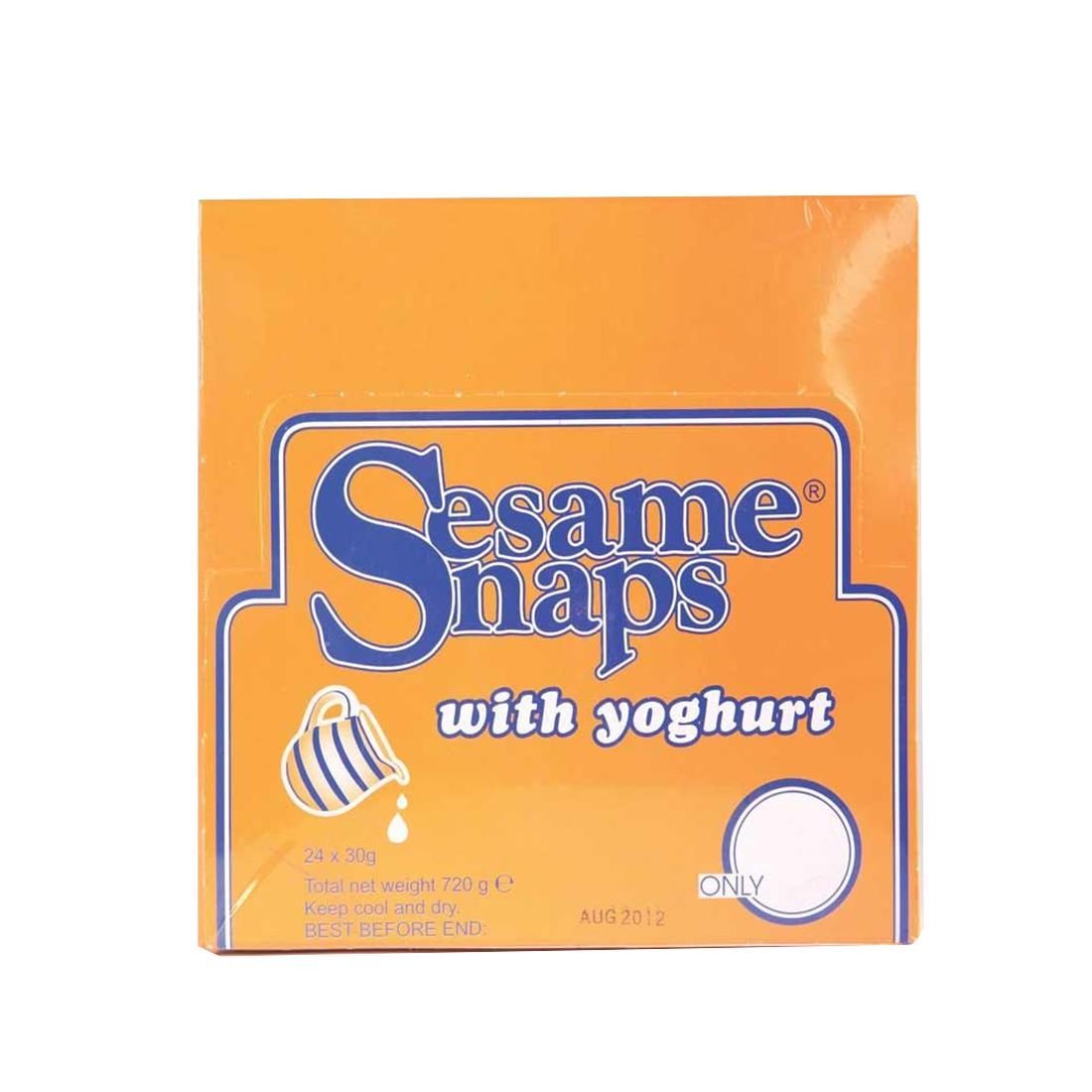 Sesame Snaps | Sesame Snaps Yoghurt Coated | 9 x 30g