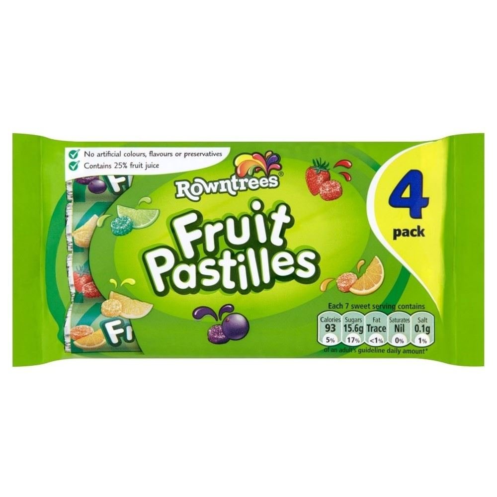 Rowntree's Fruit Pastilles (4x41g)
