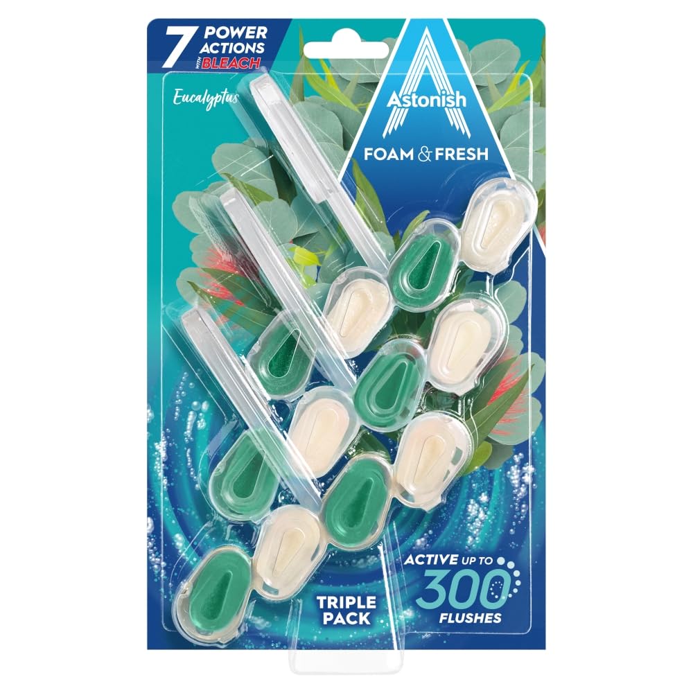 Astonish Foam & Fresh Eucalyptus 3 x 48g