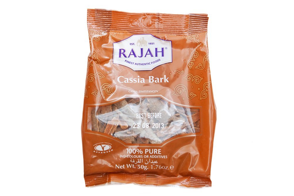 Rajah Cassia/Cinnamon Bark Pkt - 50G