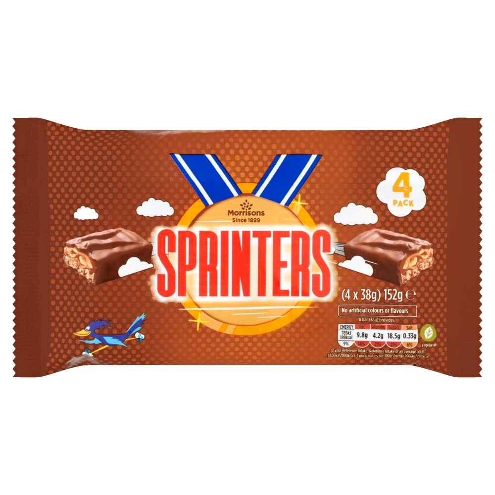 Morrisons Sprinters, 4 x 38g
