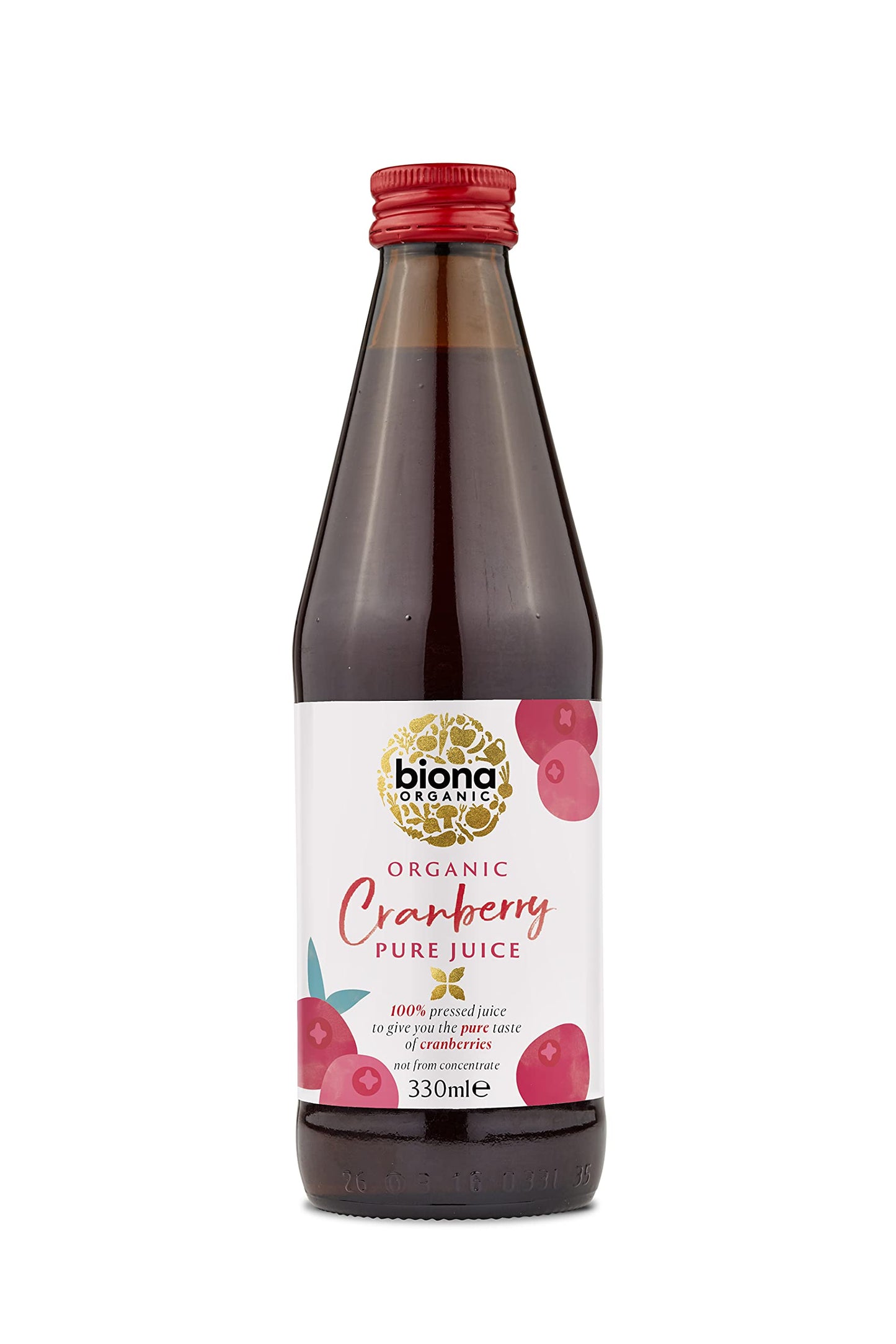 Biona Organic Pure Cranberry Super Juice 330ml