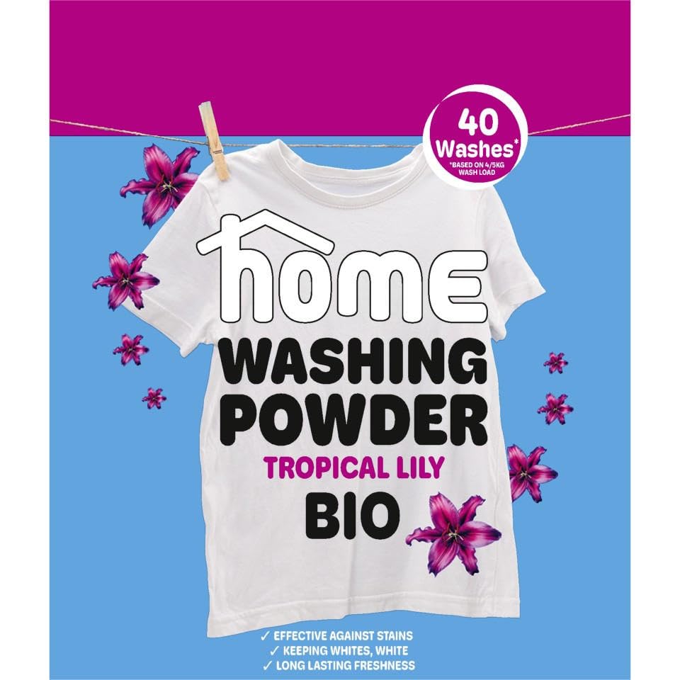 Home 2kg Tropical Lily Washing Powder