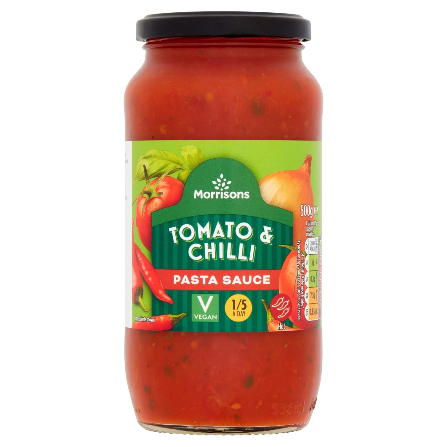 Morrisons Tomato & Chilli Pasta Sauce 500g