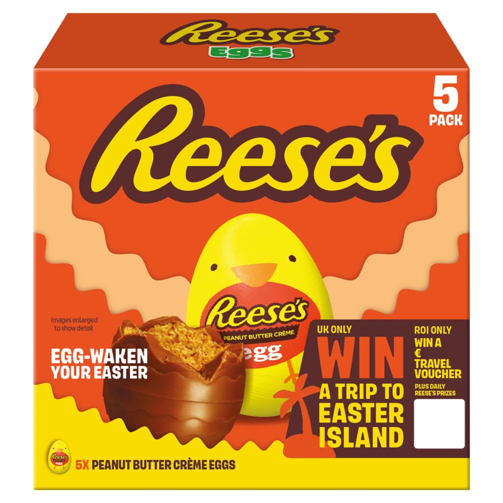 Reese's Peanut Butter Crème Egg, 5 x 34g (170g)