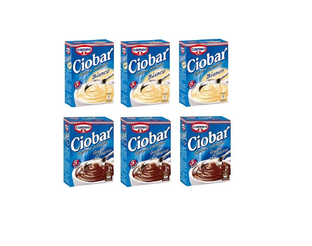 Cameo Ciobar Variety Classico Black & White Hot Chocolate 6x packs