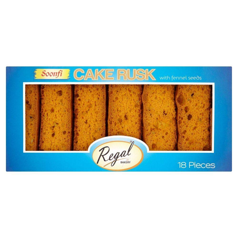 Regal Bakery Cake Rusk - Soonfi - 18 Pieces