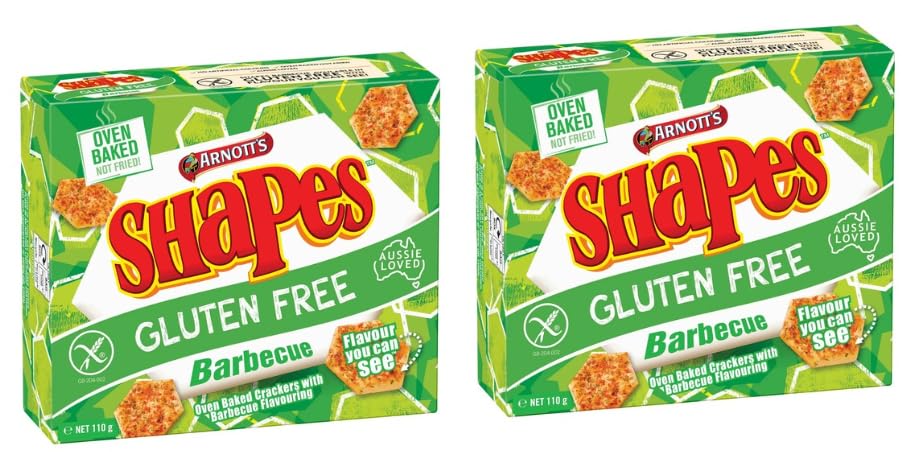 Arnotts Shapes Gluten Free BBQ - Pack of 2