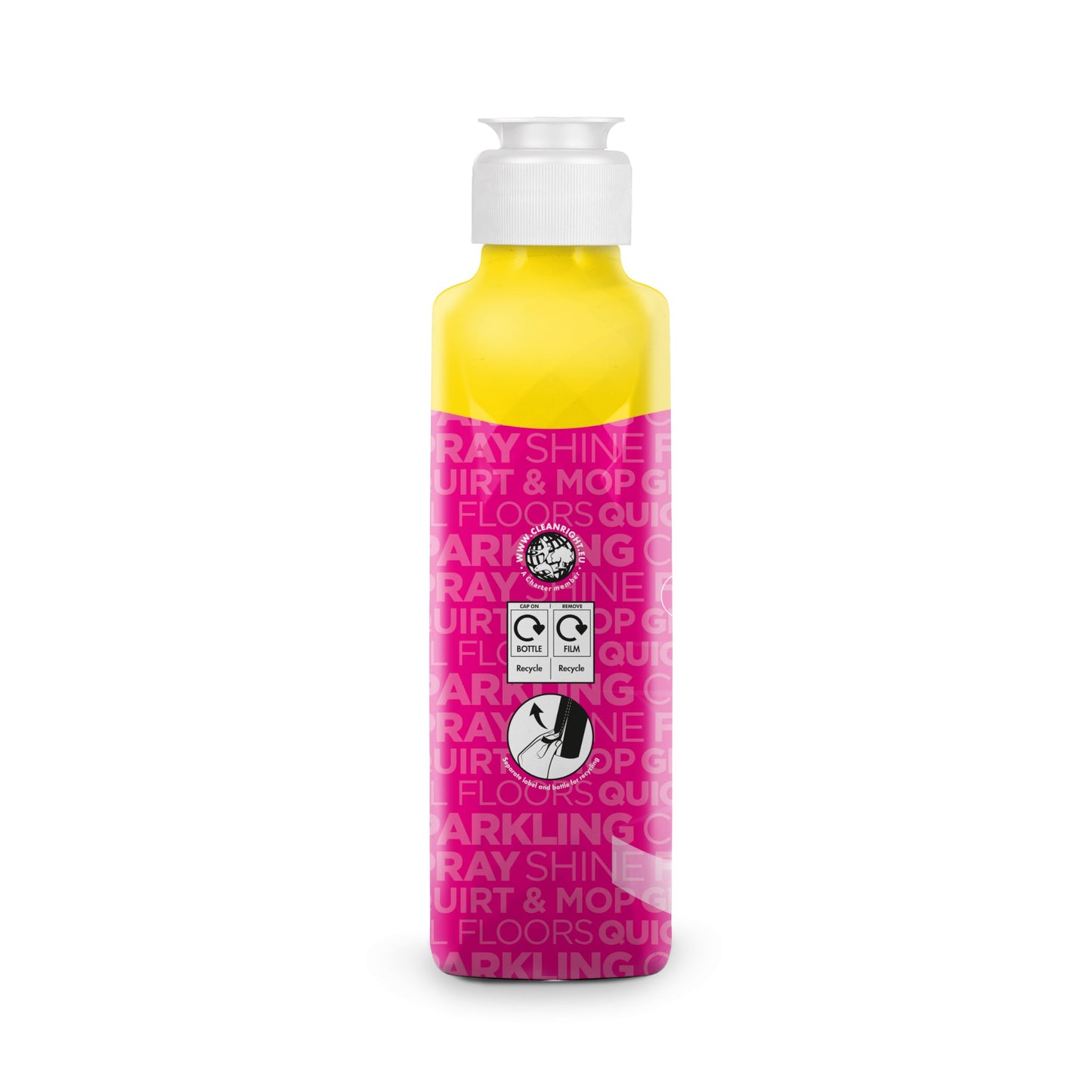 The Pink Stuff Miracle Floor Cleaner Spray - Squirt & Mop Formula for Sparkling Clean Floors - Fast Drying, Streak-Free Finish, Fresh Fragrance, Vegan Friendly, Cruelty Free - 500ml