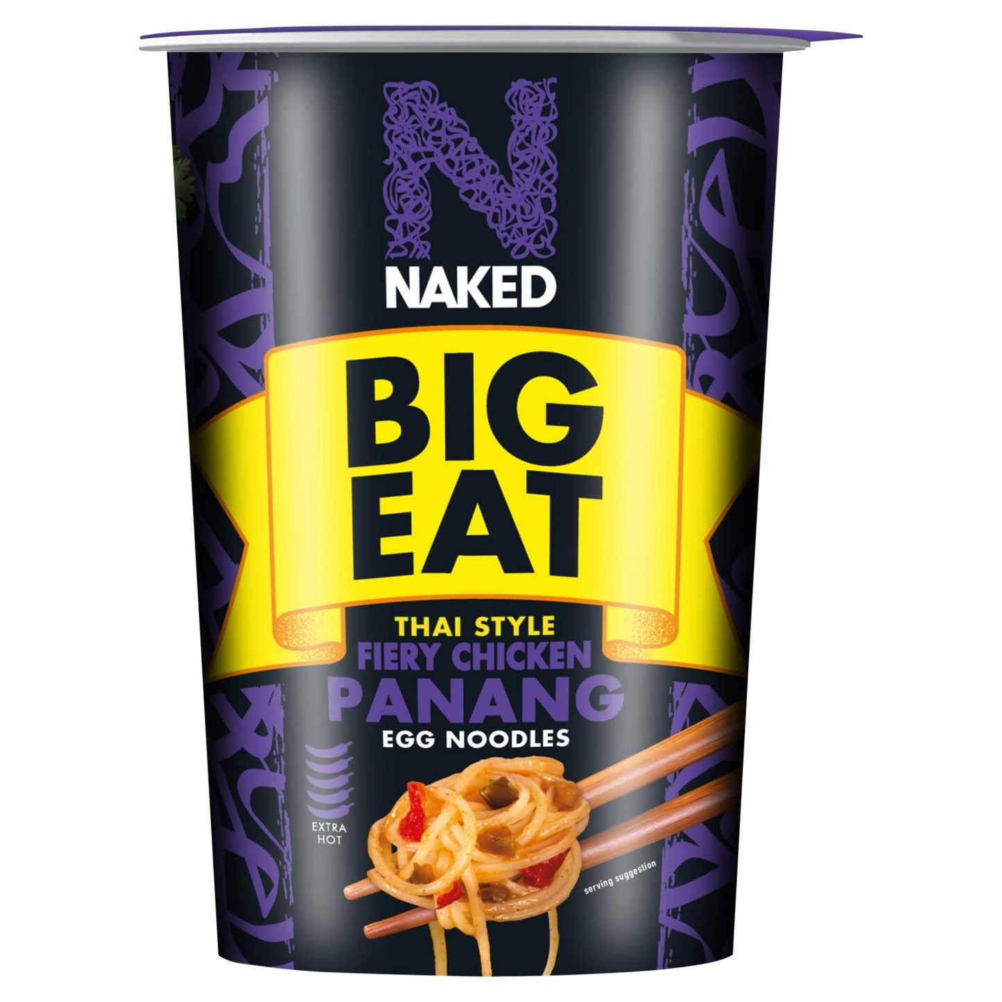 Naked Noodle The Big One Thai Fiery Chicken Panang 104G
