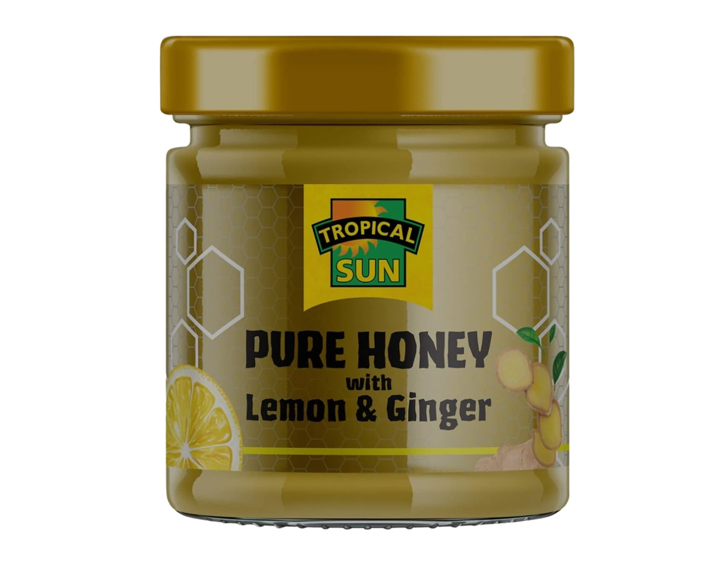 Tropical Sun Pure Honey with Lemon & Ginger 250g