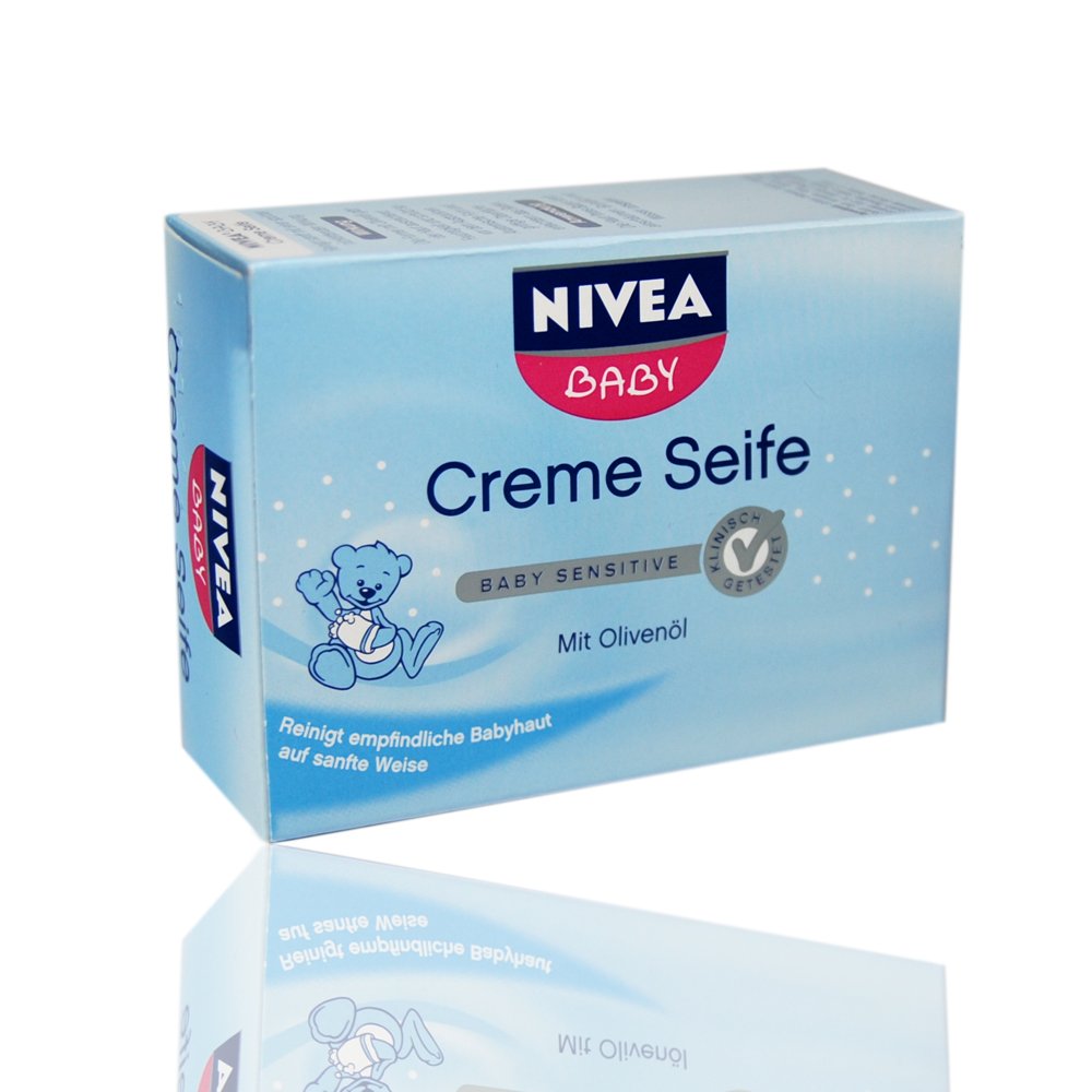 NIVEA BABY GENTLE CARE BAR SOAP HYPOALLERGENIC FOR BATH BABY CHILDREN 100g