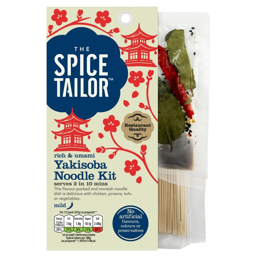 The Spice Tailor Yakisoba Noodle Kit 200g