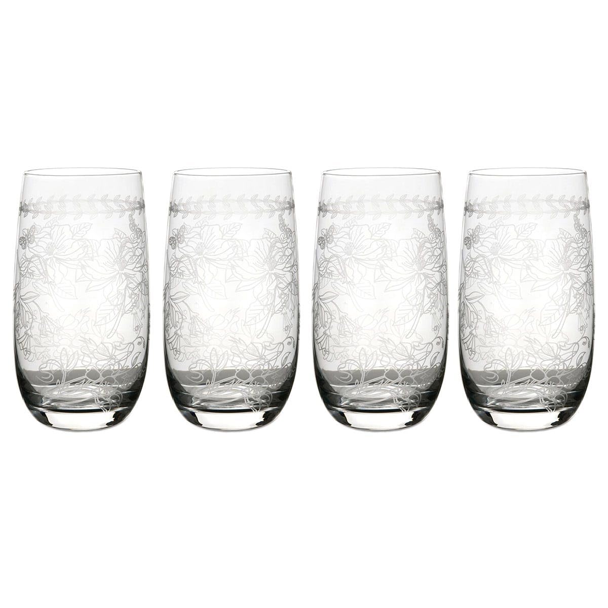 Portmeirion Botanic Garden Set of 4 Hi Ball Glases