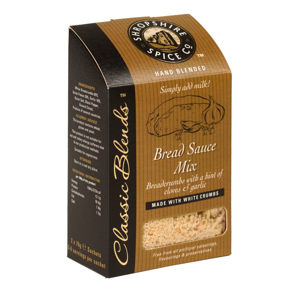 Shropshire Spice Co Bread Sauce Mix (2x70g)