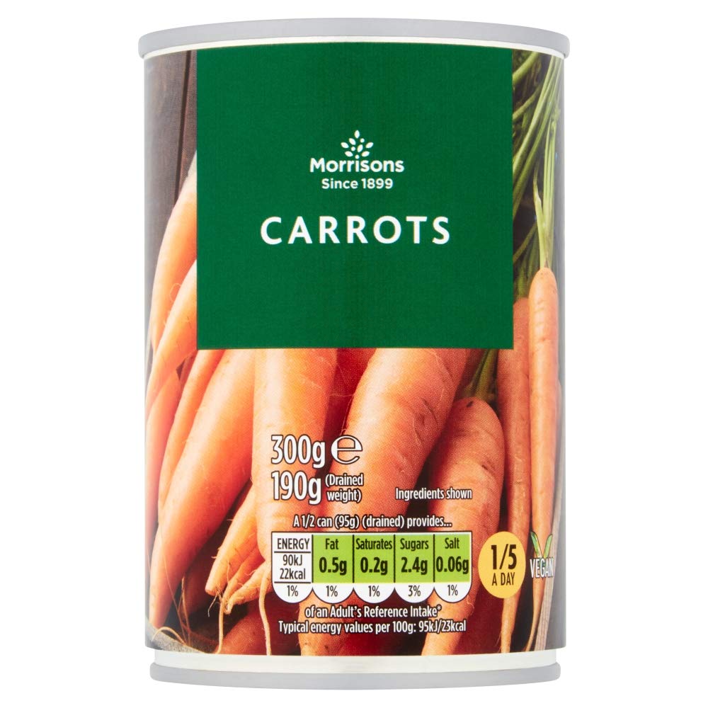 Morrisons Carrots 300g