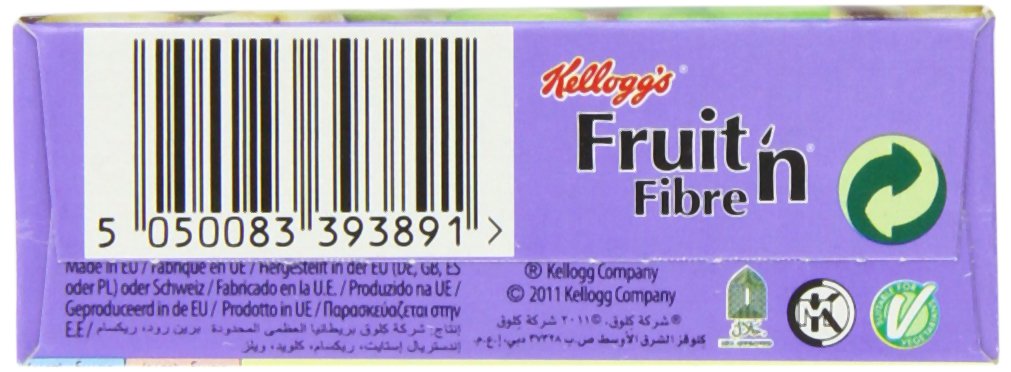 Kellogg's Fruit and Fibre 45 g (Pack of 40)