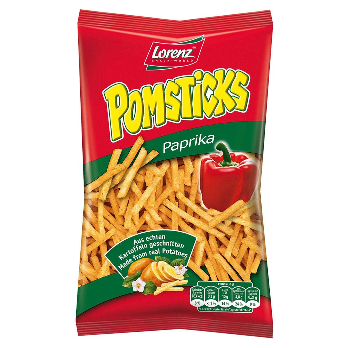 Lorenz Pomsticks Paprika, 100g