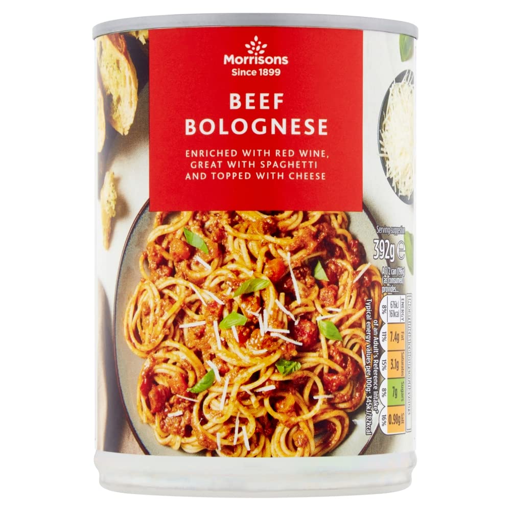 Morrisons Beef Bolognese 392g