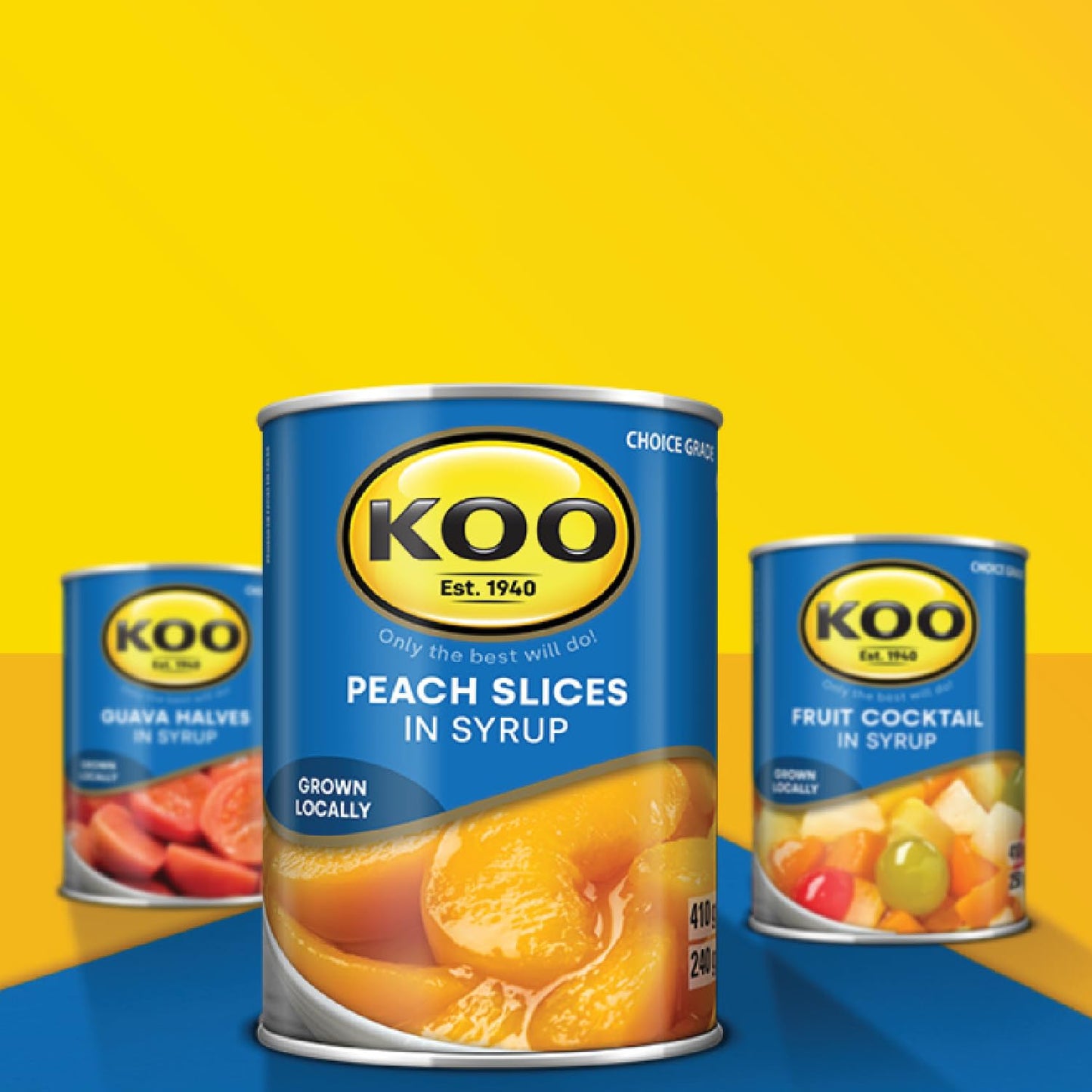 Koo Peach Halves in Syrup - 410g