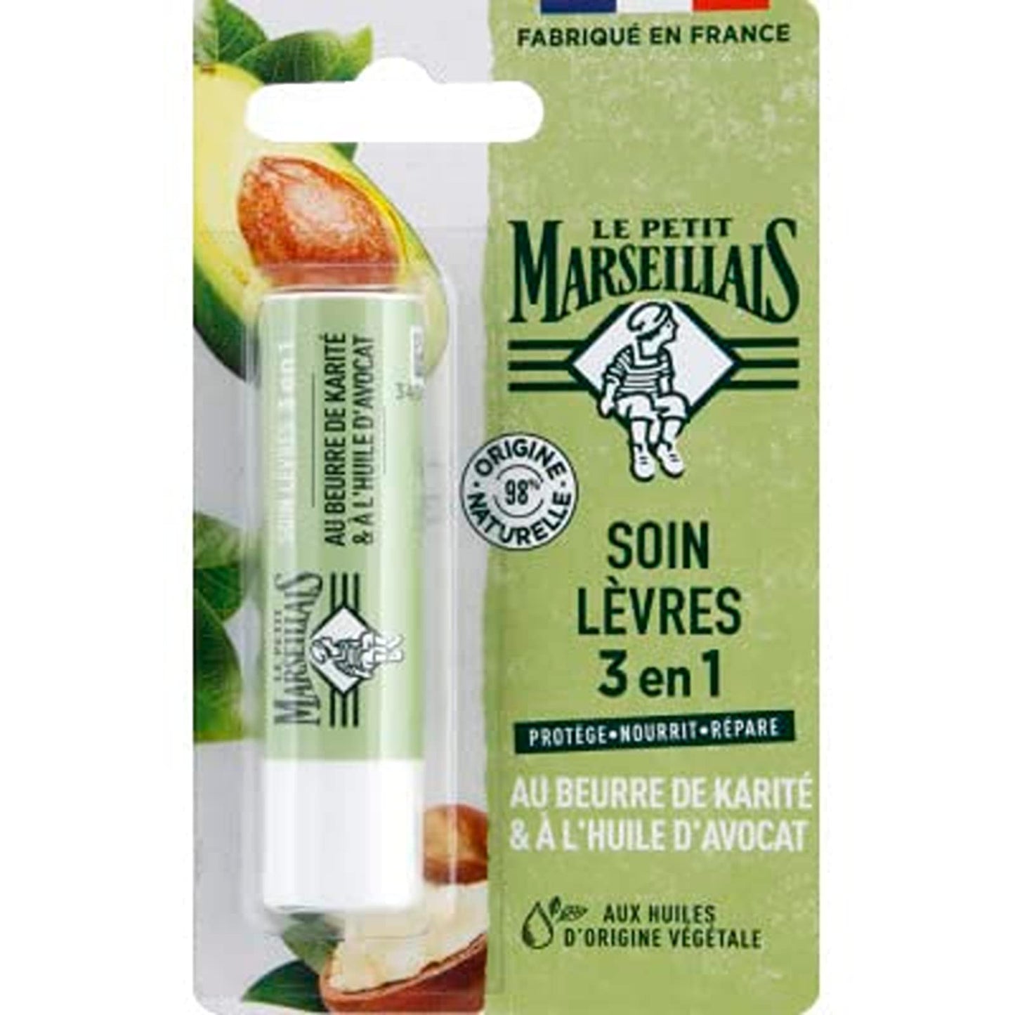 Le Petit Marseillais 3in1 Lips Care 4,9g