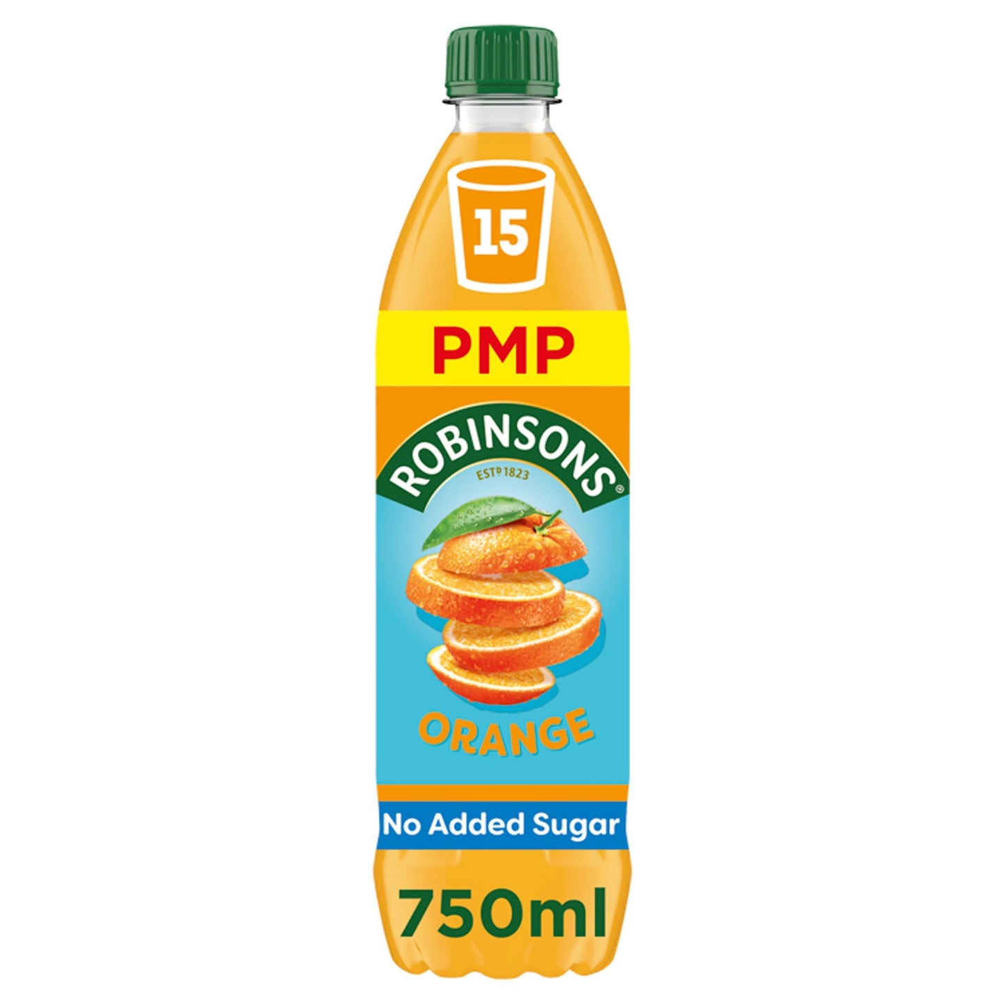 Robinsons Orange No Added Sugar Squash PMP 750ml