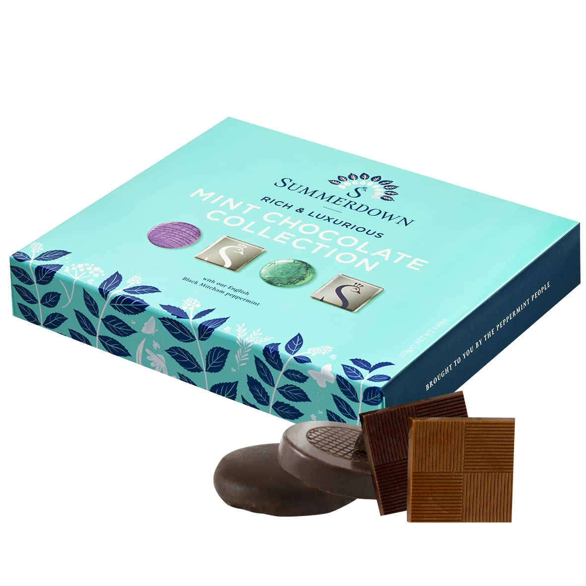 Summerdown Luxury Milk Chocolate Collection with Black Mitcham Peppermint