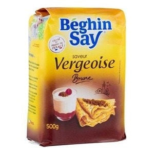 Beghin Say Vergeoise Brune Sucre 500g