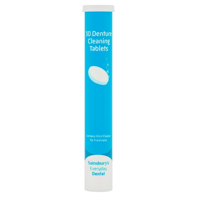Sainsbury's Denture Cleaning Tablets x30