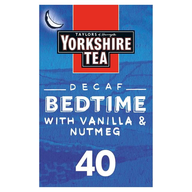 Taylors Of Harrogate Yorkshire Tea Decaf Bedtime Brew - 40 Teabags 100G