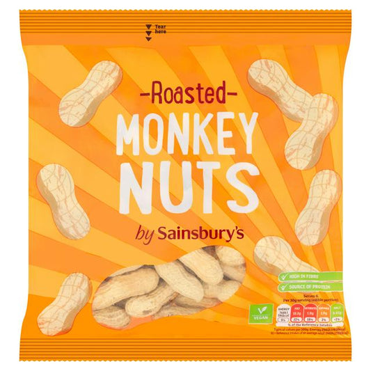 Sainsbury's Roasted Monkey Nuts in Shells 300g