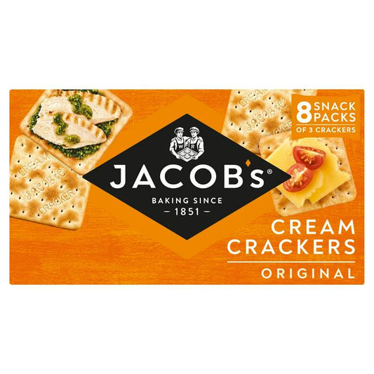 Jacobs Cream Crackers Snackpack 185g