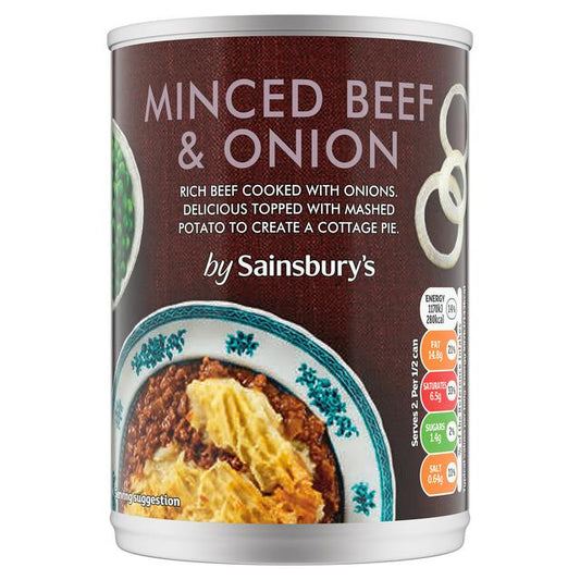 Sainsbury's Minced Beef & Onion 392g