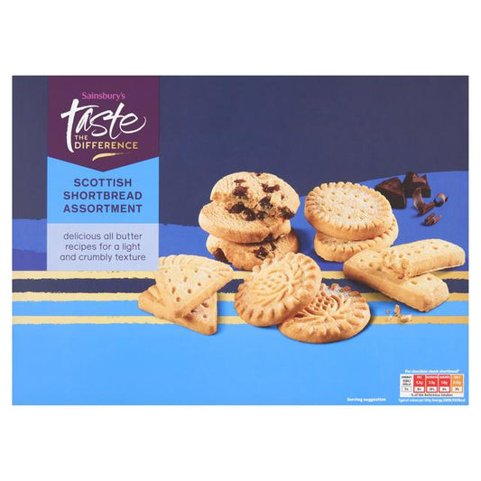 Sainsbury's Shortbread Assortment All Butter Recipe, Taste the Difference 400g