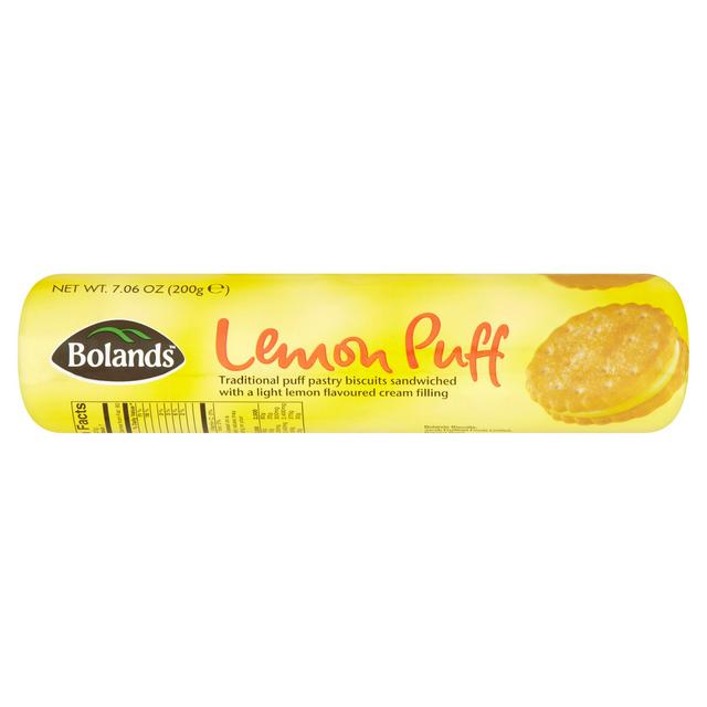 Bolands Irish Lemon Puff Biscuits 200g