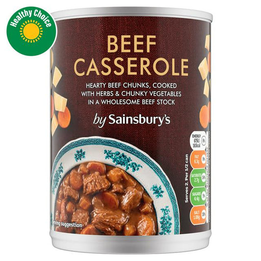 Sainsbury's Tinned Beef Casserole 392g