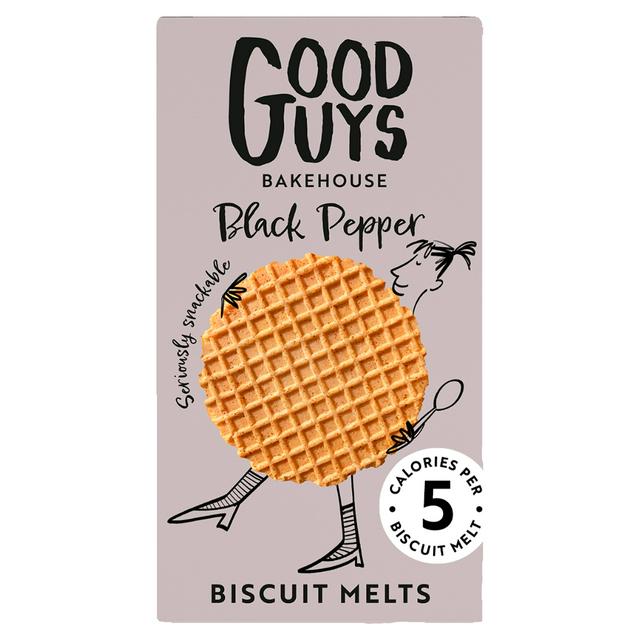 Good Guys Bakehouse Biscuit Melts - Peppered 50g