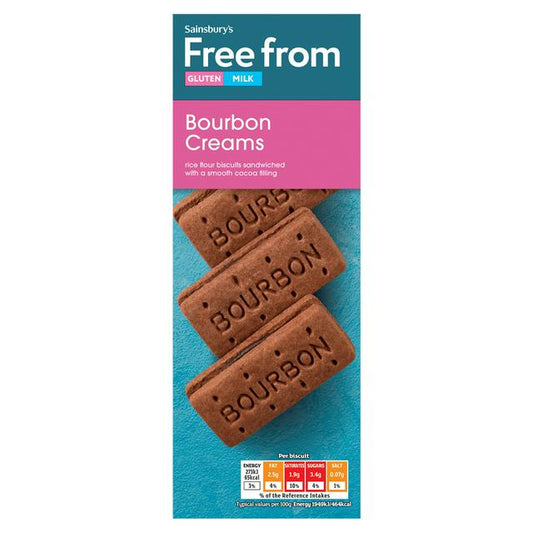 Sainsbury's Free From Gluten Free Bourbon Creams 150g